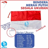 MERAH Indonesian Red and White Flag Square (60Cm x 40Cm - 3m x 4.5m)