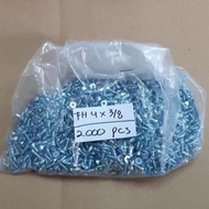 9MM FH 4X3/8 SCREWS 2000PCS ORIGINAL AND TRUSTED SCREWS