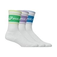 ASICS 3 PACK ASICS LOGO CREW SOCKS