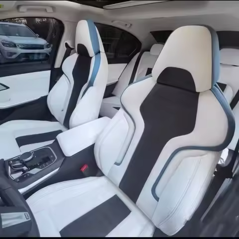 G80 M3 Sports Style Seats Modified Car Seats Driver Passenger M Power Seat Covers for F30 G30 G80 3 