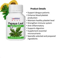 Bioversa Papaya Leaf Extract Capsule ( 60 Vegecaps )