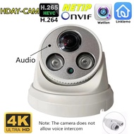 4K 8MP 5MP Fisheye Camera IP 1080P POE Indoor Home Security Panaromic 180 360 Degree IP Dome CCTV Ca
