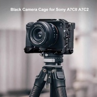 FALCAM F22&F38&F50 Quick Release Ecosystem Bottom Plate L Bracket Black Color Camera Cage for Sony A