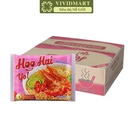 [30PACK BOX]-TRIBECO - Hoo Hai Yo Noodles Spicy and sour shrimp flavor, Hoo Hai Yo spicy and sour sh