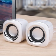 EXPEN Wired Small Speaker, Portable AUX Audio Speaker Wired, Birthday Gift Stereo Mini High Volume S