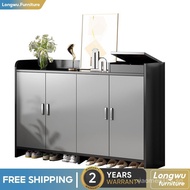 Shoe Cabinet Simple Large Capacity Multi Layer Shoe Rack Cabinet Home Gray 90cm Shoe Storage Cabinet