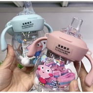 Cute Children's Drinking Bottle 280ML Baby Drinking Bottle/ Duck Beak Baby Kettle Drinking Bottle BZ