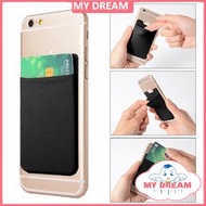 Stick on Silicone Handphone Smart Wallet Card Holder