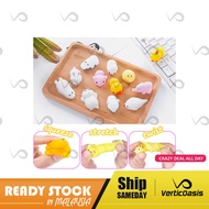 Verticoasis Fidget Cute Cartoon Animal Squishy Squish Mochi Soft Toy for Kids Birthday Gift Stress Relief - 1 pc
