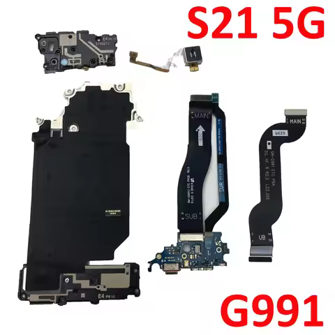 For Samsung Galaxy S21 5G G991N G991B G991U Signal Antenna NFC WIFI LCD Wireless Charging Board Flex