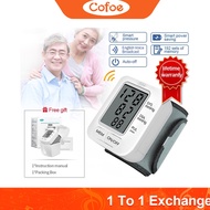 Cofoe Blood Pressure Monitor Digital Auotomatic Wrist Blood Pressure Electronic Portable BP Heart Be