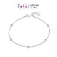 TAKA Jewellery Stellar Diamond Bracelet 9K Gold