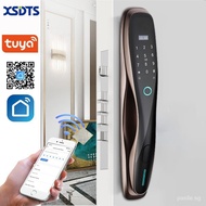 【In stock】Tuya Smart Digital Door Lock WiFi Biometrical Fingerprint Unlock Work with App Smart Life Smart Home Product 4RUK