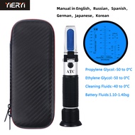 yieryi 4 in 1 -50—0℃ AdBlue Urea / Battery / Antifreeze / Cleaner Fluid Car Refractometer
