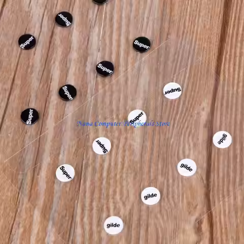 F68C Smooth Glass Mouse Feet DIY Universal Dot Glides Pad for Gaming Mouse Pads