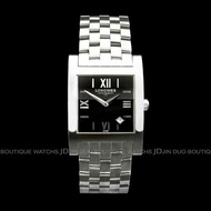金鐸精品~2151 LONGINES 浪琴 DolceVita 黛綽維納 格紋黑面石英女用腕錶