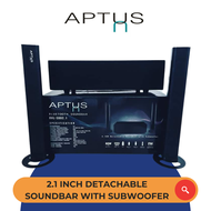 APTUS OVL-SBD2.1 INCH DETACHABLE SOUNDBAR WITH SUBWOOFER | Home Appliances | Bluetooth Speaker