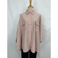 DRIAS BLAUS KASUAL BEGONIA BERKOTAK