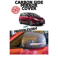 Proton Exora All Model Carbon Side Mirror Cover Trim Exterior Accessories Set/2Pcs *READY STOCK*