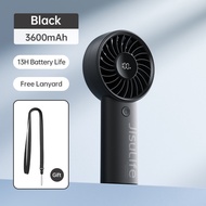 JISULIFE Life 7 Mini Fan Portable Handheld Rechargeable 3600mah 5000mAh Battery Foldable Mini USB El