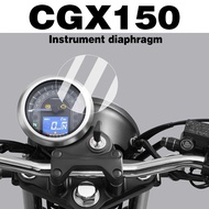 Suitable for Wuyang Honda CGX150 Dashboard Protective Film TPU HD Protective Film LCD Screen Film