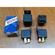 UNIVERSE 5PIN RELAY 12V 30A (0 986 AH0 250/ 0986AH0250 ) BOSCH  READY STOCK