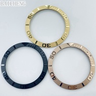 BAICHENG  38mm Ceramic Ring GMT Diver's Style Watch Bezel Insert For 40mm Watch Cases Replace Access