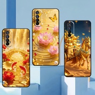 Realme 7 / 7 Pro case printed with unique horse and horse fortune bag