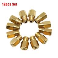 KUYU หัวเจ็ตหลักคาร์บูเรเตอร์12ชิ้นสำหรับ Mikuni VM TM คาร์บูเรเตอร์ขนาดของเจ็ตส์ #330 To #440