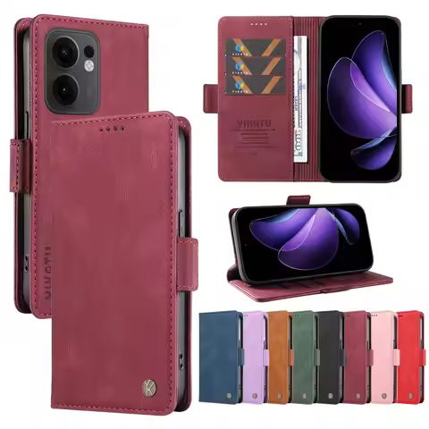 Wallet Card Slot Leather Case For OPPO Reamle Find X8 X5 X3 F25 F23 20 14X 14 Pro Plus 5G 13 12 4G 1