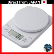 Tanita Cooking Scale, compact design that saves space, comes with trial batteries, measures in 1g in