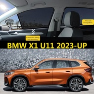 Car Window Sunshade for BMW X1 U11 IX1 2023-up Car Accessories Car Curtains Sun Protection UV