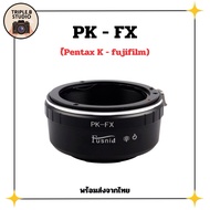 (PK-FX) Lens mount adapter Pentax PK (PK)-Fujifilm (FX)