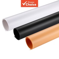 For PULUZ Photography Background Pvc Paper Kits for Studio Tent Box 3 Colors Size 73.5CM X 36CM Trav