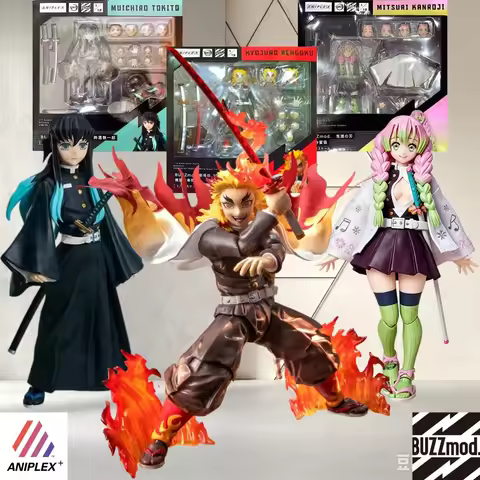 BUZZmod. Tokitou Muichiro Kanroji Mitsuri Rengoku Kyoujurou Collectible Articulated Dolls, 1/12 Hobb