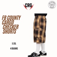FB County Cargo Checker Shorts Chicano West Coast Gangsta