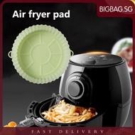 [bigbag.sg] Silicone Air Fryer Pad Baking Accessories Air Fryer Tray for Oven Steamer Cooker