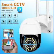COD V380 Pro Kamera CCTV Sambung Ke Hp Jarak Jauh Smart Wifi Terbaik Night Vision 1MP - C18PROX-L