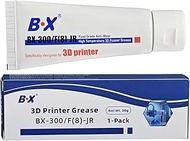 BX-300/F 3D Printer Grease 1oz High Temperature Lubricant for Linear Rods, Bearings, Z-Axis & Lead S