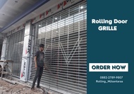 Rolling grille alumunium rolling door murah