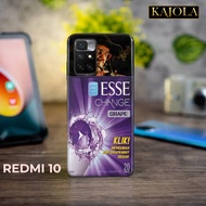 Case Hp Redmi 10 - Casing Hp Redmi 10 - KAJOLA - Fashion Case ROKOK - Silicon Redmi 10 - Pelindung