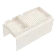 Couch Cup Holder Silica Gel Armrest Tray Portable Drink and Snack Holder White