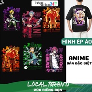 [Ironed, heat pressed image] Ironed image 7 Deadly Sins 1 - Premium