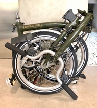 Brompton M6L Barbour Edition Limited Edition Ready Stock Sepeda Lipat