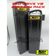 48V, 52V, 60V Eco Drive V2 battery pack by Xoda
