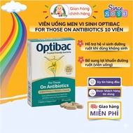 Babymall & Care| Optibac For Those On Antibiotics Probiotics 10 Tablets/Box