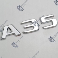 Mercedes Benz A35 Emblem Premium A35 Trunk Emblem
