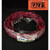 ️SHOCKING ️ LAMP / SPEAKER WIRE CABLE 2CX23/0.14RED/BLACK ELECTRICAL 2CORE WIRE WIRING WAYAR LAMPU