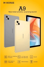 M-Horse แท็บเล็ต  รุ่น A9  Ram8GB/Rom128GB  หน้าจอใหญ่ 10.1 นิ้ว HD แท็บเล็ตราคาถูก รองรับ2ซิม สินค้