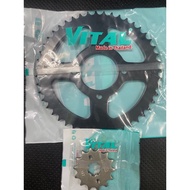 BRIXTON BX - GPX Legend 150 /200 /250 Sprocket 14T 15T 16T - Fork 41T 42T 43T 45T 47T - 428 VITAL Ma